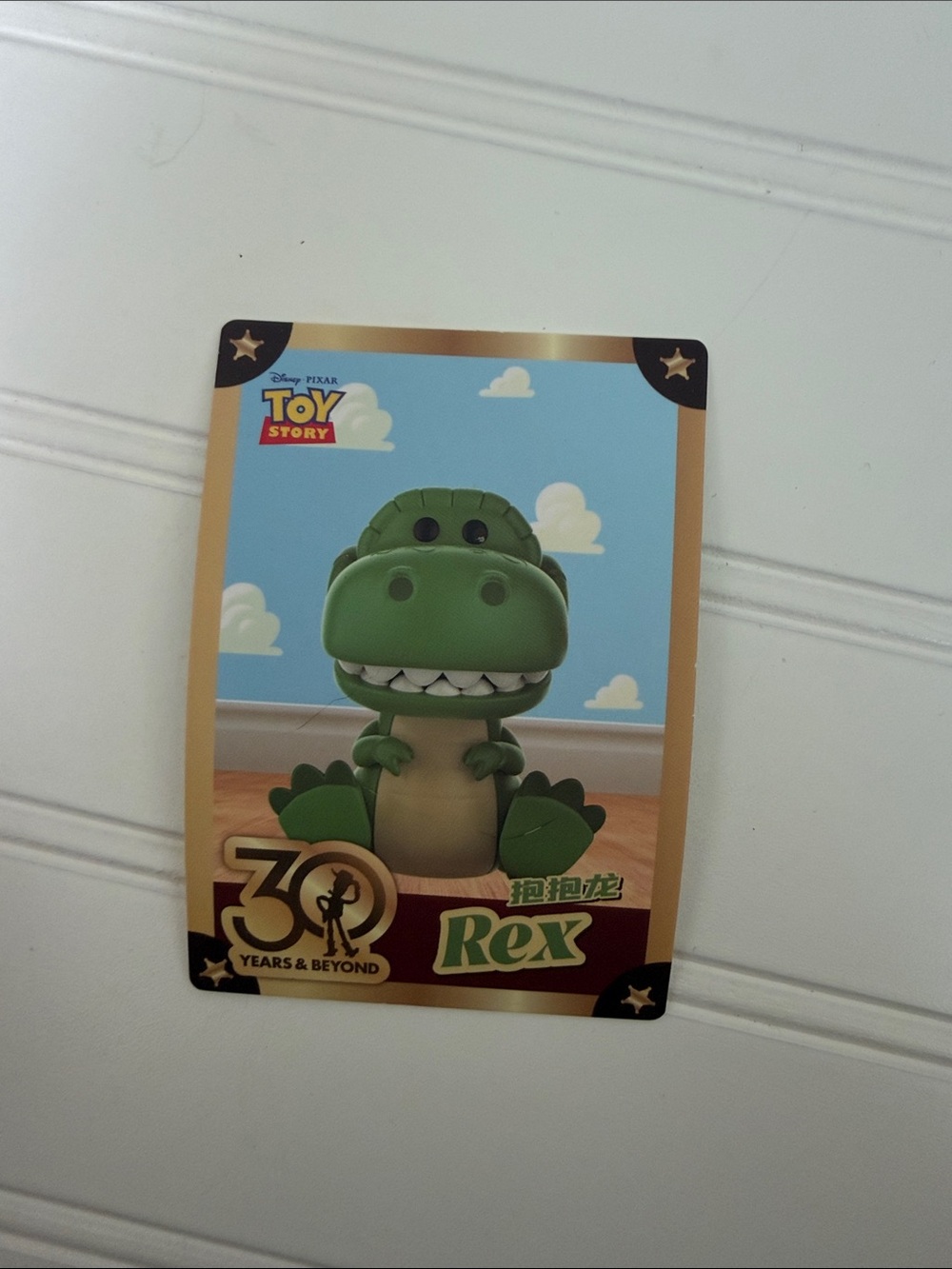 Disney Rex Green and Blue Toy Story Collectible Figure Set - Picture 3 of 5